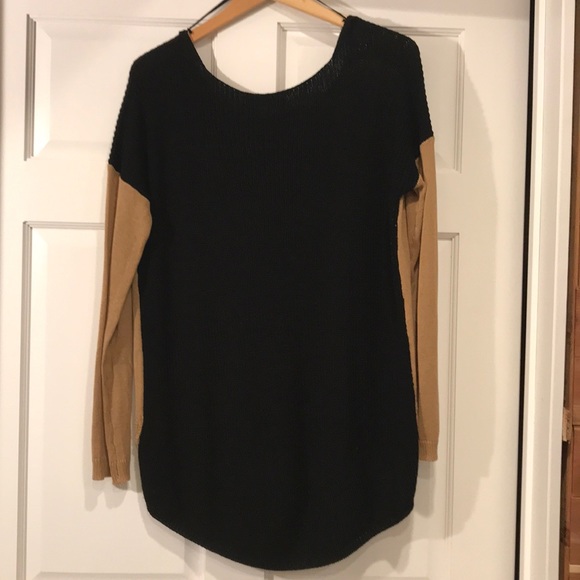 Papillon two tone High Low Sweater L - Picture 4 of 5